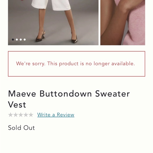 Anthropologie Maeve Button Down Cashmere Sweater - Picture 4 of 10